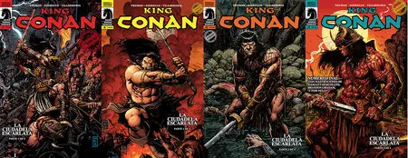 King Conan: The Scarlet Citadel #1-4