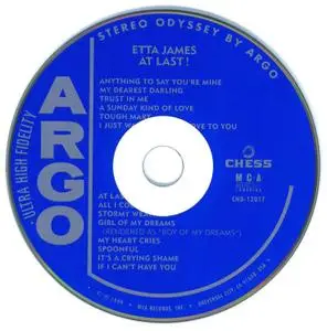 Etta James - At Last! (1960) [1999, Remastered with Bonus Tracks]