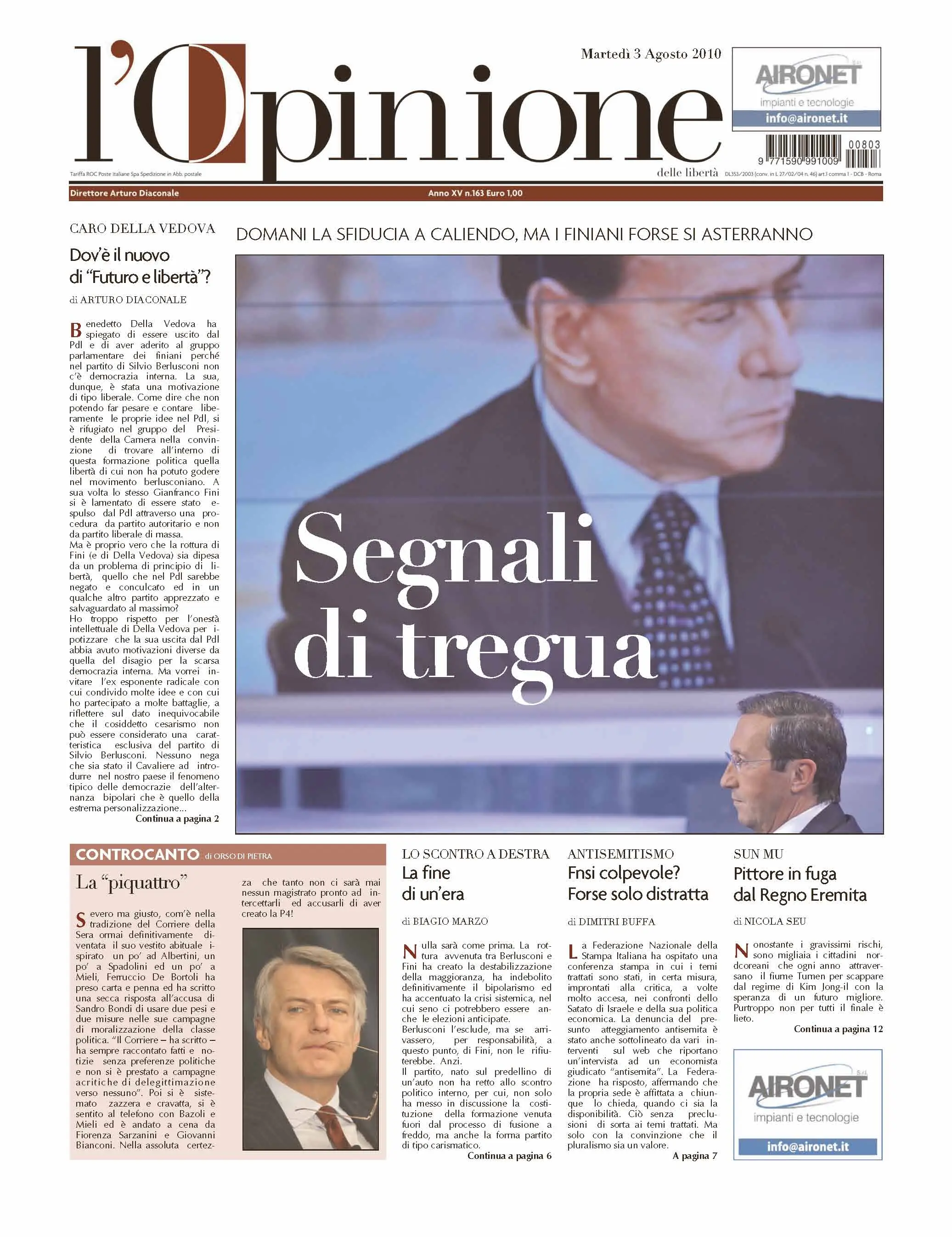 L'Opinione 03.08.2010