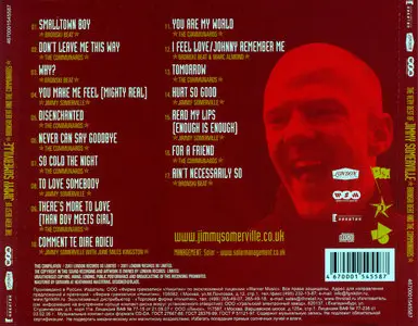 Jimmy Somerville - The Very Best Of Jimmy Somerville, Bronski Beat And The Communards (2001)