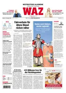 WAZ Westdeutsche Allgemeine Zeitung Duisburg-West - 21. November 2018