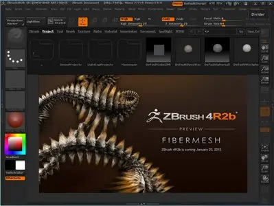 Pixologic ZBrush 4R2b Windows & MacOsx (fixed bug)