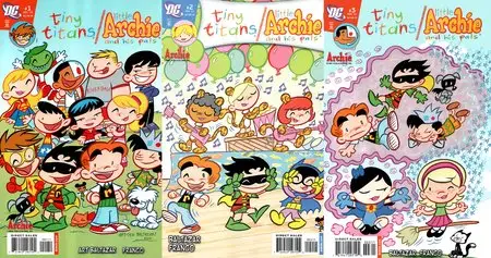 Tiny Titans/Little Archie and his Pals #1-3 (2010) Complete