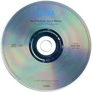 David Holland / Barre Philips - Music From Two Basses (1971) {ECM 1011}