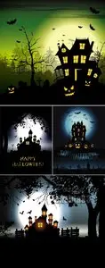 Halloween House Vector