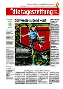 Tageszeitung TAZ vom 21 September 2010