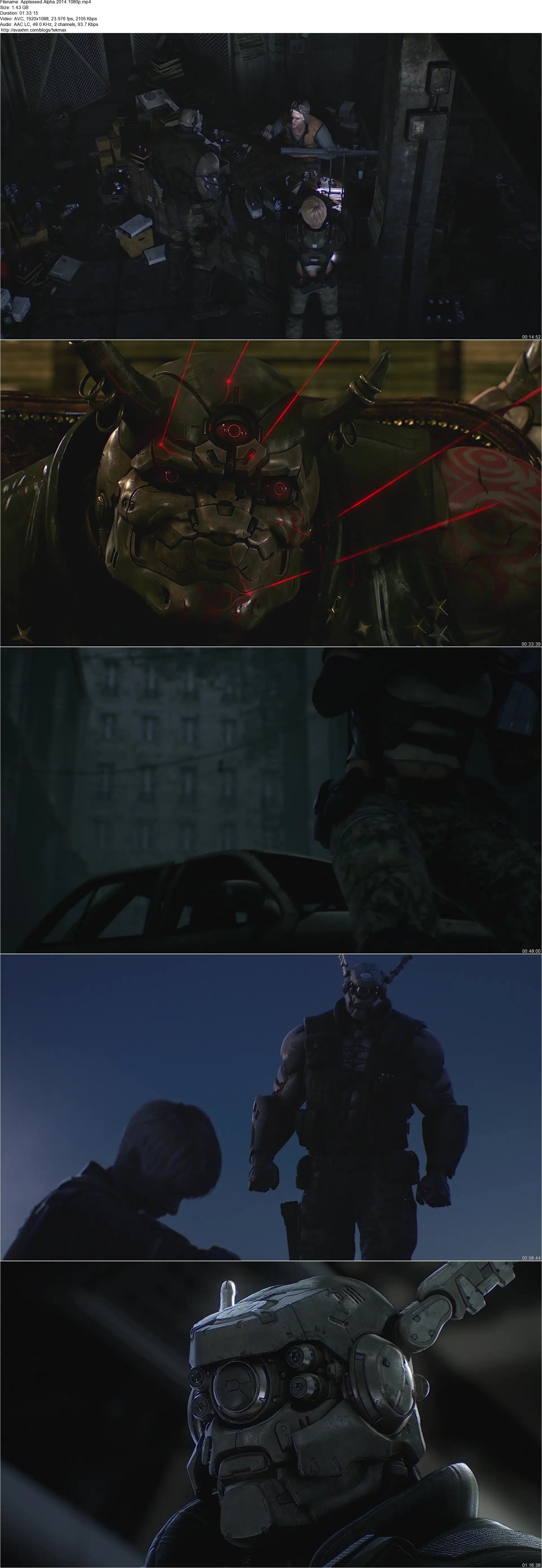 Appleseed Alpha (2014)