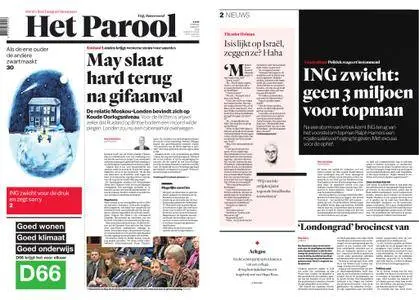 Het Parool – 13 maart 2018