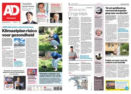 Algemeen Dagblad - Rivierenland – 22 oktober 2019