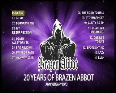 Brazen Abbot - 20 Years Of Brazen Abbot (2015) [Anniversary Edition] CD+DVD