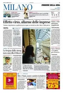 Corriere della Sera Milano – 01 febbraio 2020