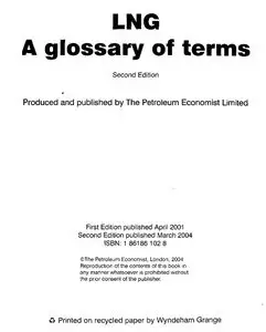 LNG Glossary of Terms