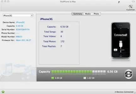 PodPhone to Mac 1.60