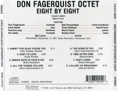 Don Fagerquist Octet - Eight By Eight (1957) {V.S.O.P. Records #4CD rel 1987}