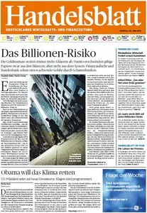 Handelsblatt vom Montag, 02. Mai 2014