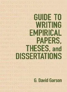 Guide to Writing Empirical Papers, Theses, and Dissertations (repost)