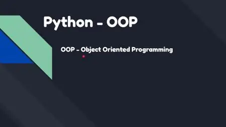 Python 3 - Object Oriented Programming
