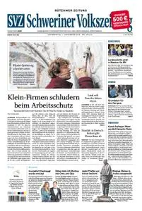 Schweriner Volkszeitung Bützower Zeitung - 01. November 2018