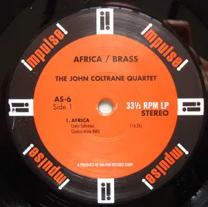 John Coltrane - Africa/Brass (Speakers Corner 180g) LP rip in 24 Bit/ 96 Khz + Redbook 