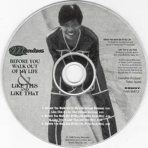 Monica - Before You Walk Out Of My Life/Like This & Like That (Remixes) (US CD5) (1995) {Rowdy/Arista} **[RE-UP]**