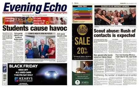 Evening Echo – November 23, 2018