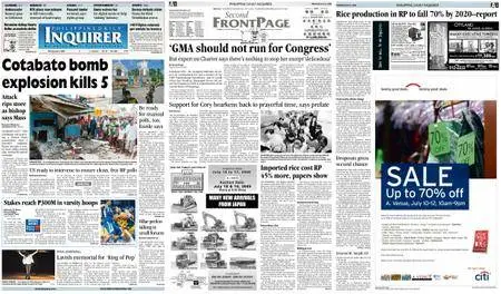 Philippine Daily Inquirer – July 06, 2009