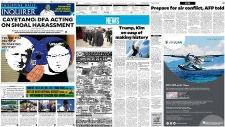 Philippine Daily Inquirer – June 11, 2018