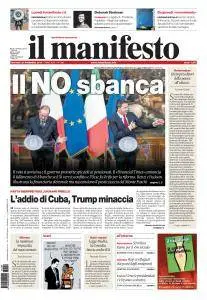 il Manifesto - 29 Novembre 2016