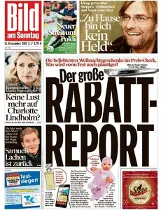 Bild am Sonntag vom 11. Dezember 2011