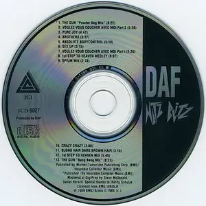 D.A.F. - Hitz Blitz (1989, JCI # JCD-9027)