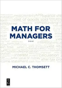 Math for Managers Ed 2