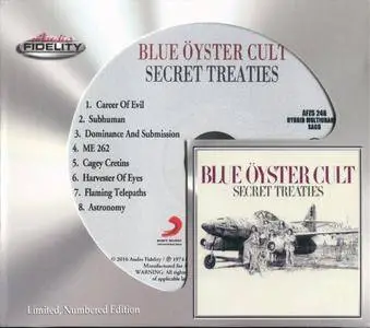 Blue Öyster Cult - Secret Treaties (1974/2016) [SACD-R][OF]