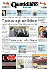 Quotidiano di Puglia Lecce - 23 Febbraio 2018