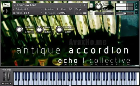 Echo Collective Antique Accordion Full v1.1 KONTAKT