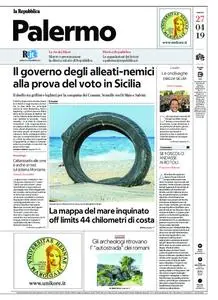 la Repubblica Palermo – 27 aprile 2019