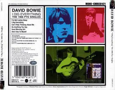 David Bowie - I Dig Everything: The 1966 Pye Singles (1966) {Sanctuary Records CMRCD1471 Mini-CD 2006 Re-issue}