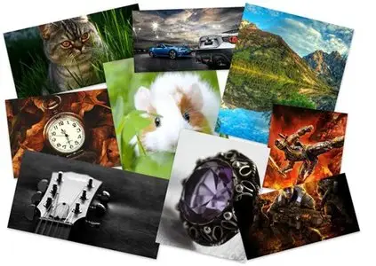 Shiny Mixed Wallpapers Set 1