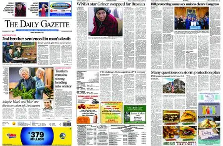 The Daily Gazette – December 09, 2022