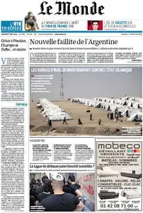 Le Monde du Vendredi, 01. Août 2014