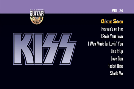 Guitar Play Along Vol. 34 - Kiss