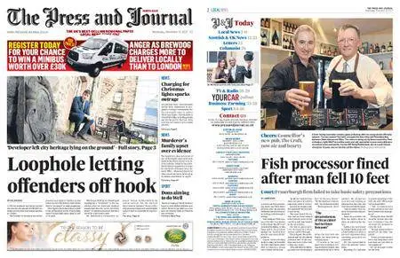 The Press and Journal North East – November 15, 2017