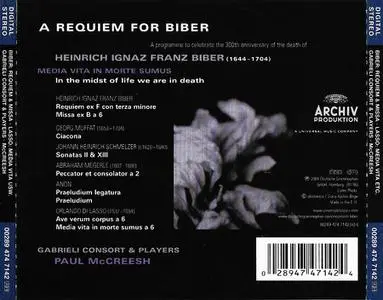 Paul McCreesh, Gabrieli Consort and Players - Heinrich Ignaz Franz von Biber: Requiem (2004)