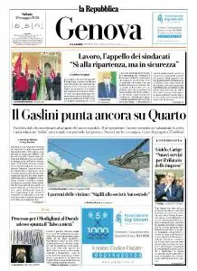 la Repubblica Genova - 29 Maggio 2021