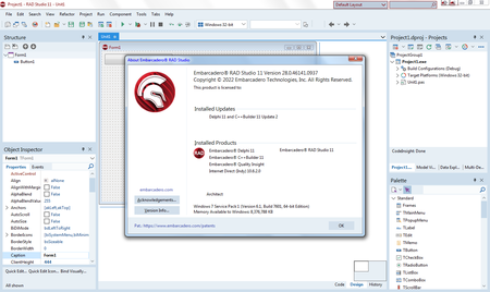 Embarcadero RAD Studio 11.2