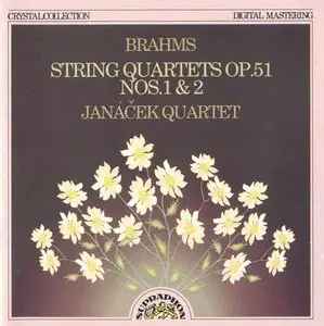 Brahms - String Quartets Op.51 Nos. 1 & 2 - Janáček Quartet (1988)