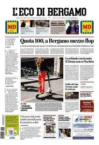 L'Eco di Bergamo - 17 Settembre 2019