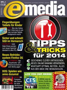 E-Media Magazin No 01 vom 10 Januar 2014