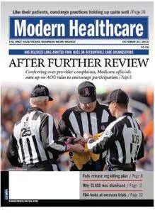 Modern Healthcare – October 24, 2011