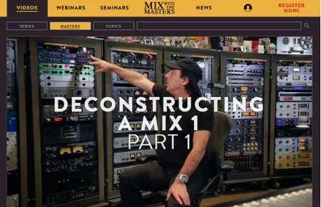 Mix With The Masters - Deconstructing a Mix 1 with Chris Lord Alge (2017)