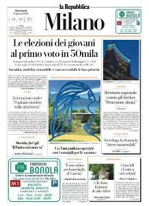 la Repubblica Milano - 4 Agosto 2021